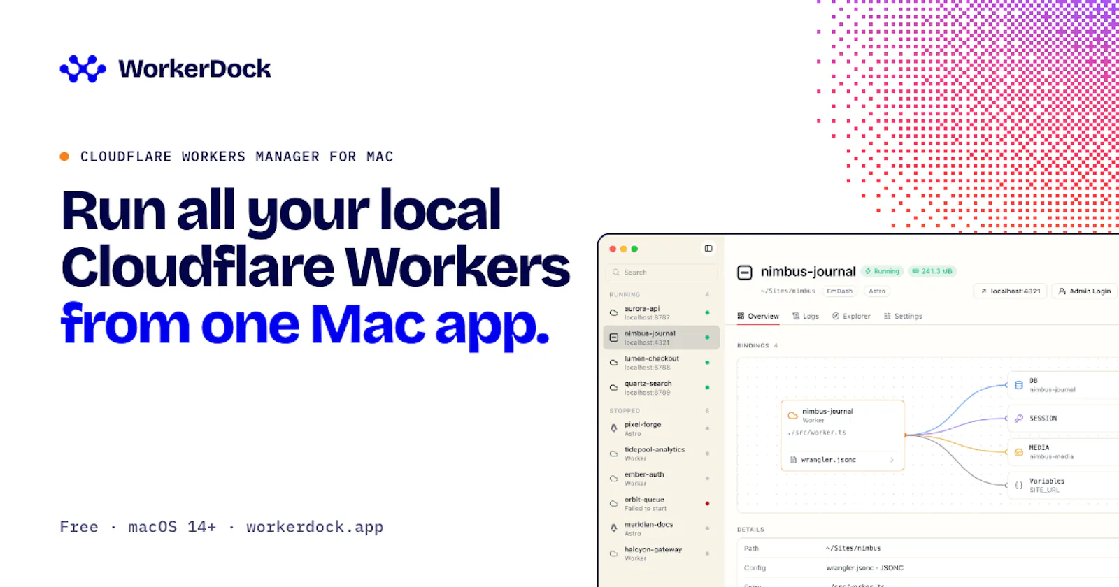 WorkerDock screenshot 2