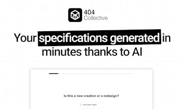 AI Technical Specification Generator gallery image