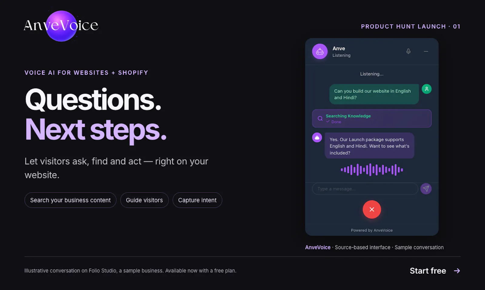 AnveVoice screenshot 2