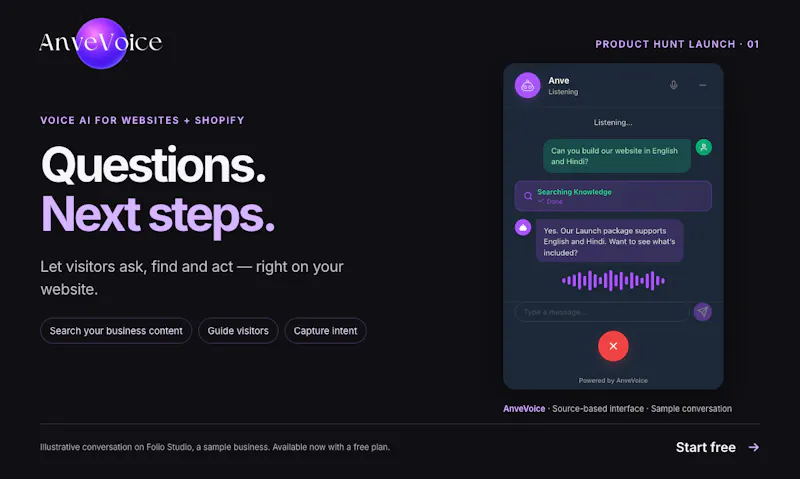 AnveVoice screenshot 2