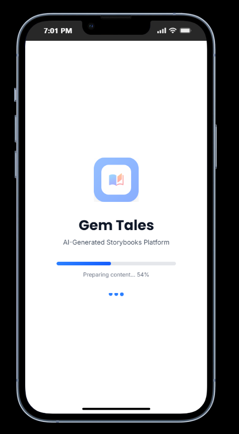Gem Tales - Main screenshot showing features and interface