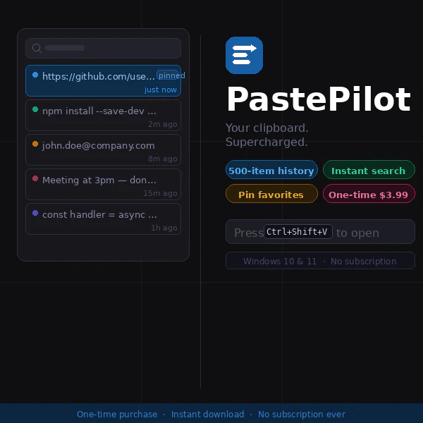 PastePilot