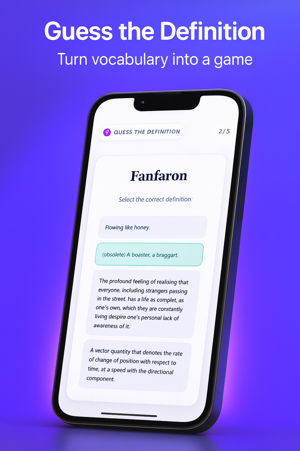VocabGraph - Screenshot 3 showing product features and functionality