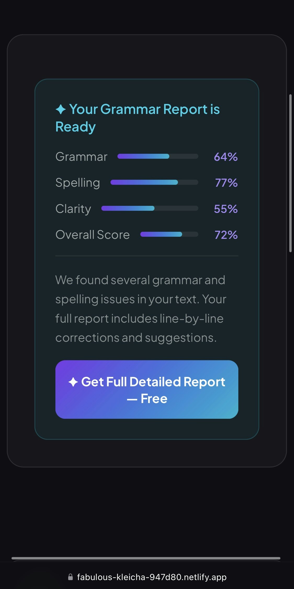 GrammarAI Pro gallery image