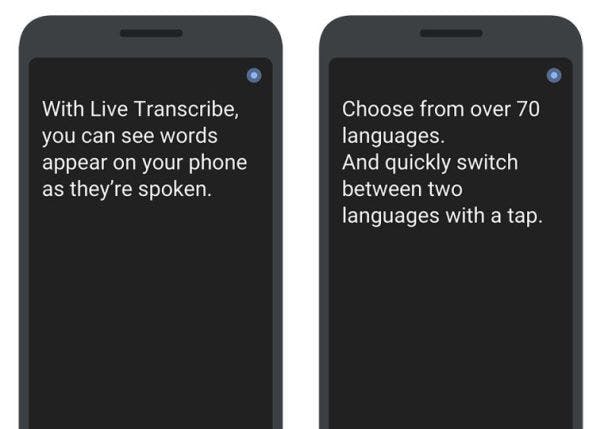 Google Live Transcribe media 1