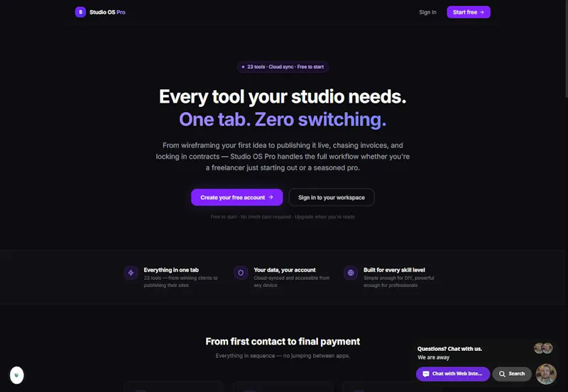 Studio OS Pro screenshot 4