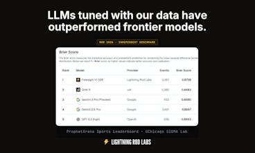 Lightning Rod: Training Data Generator gallery image