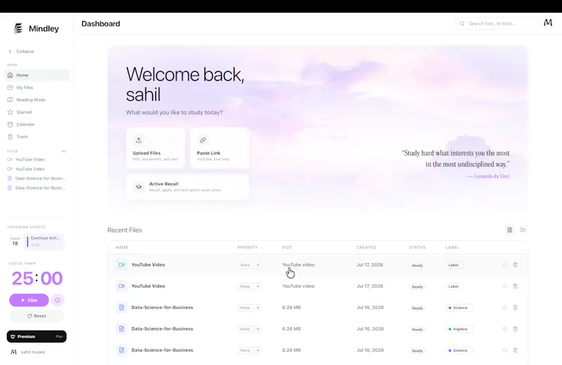 Mindley screenshot 2