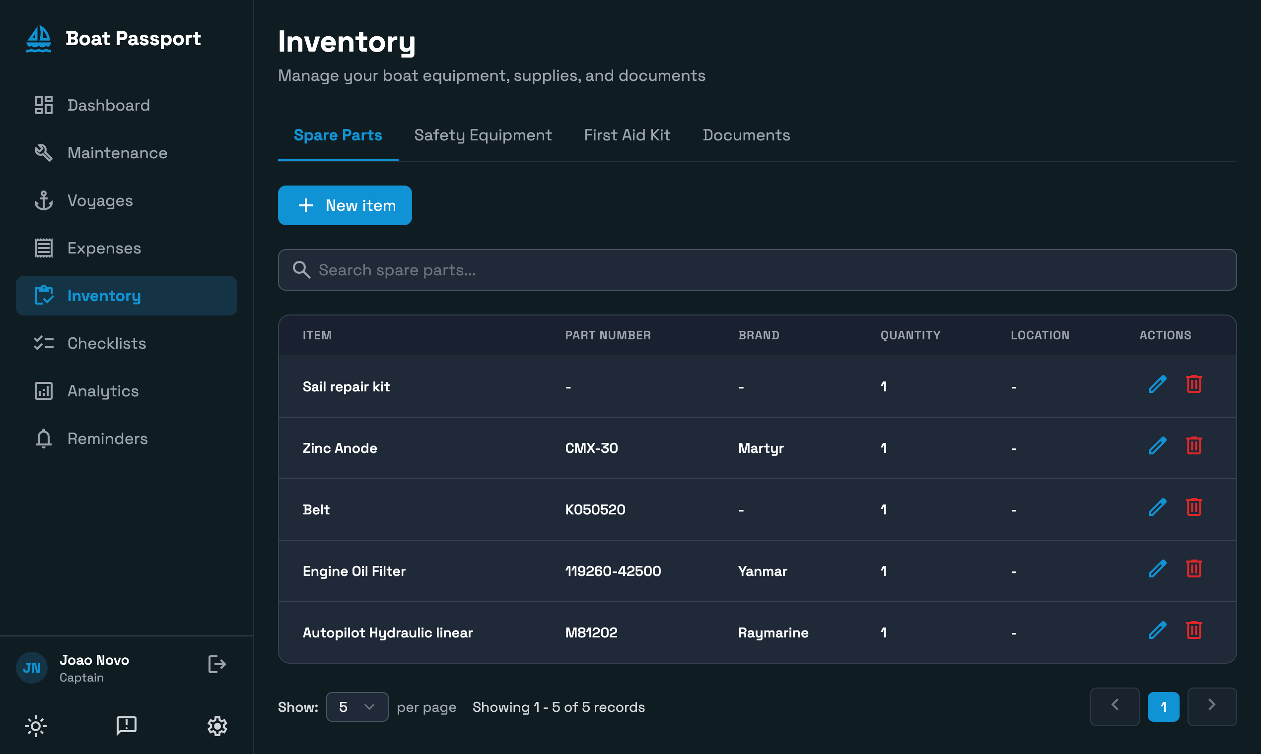 BoatPassport - Screenshot 5 showing product features and functionality