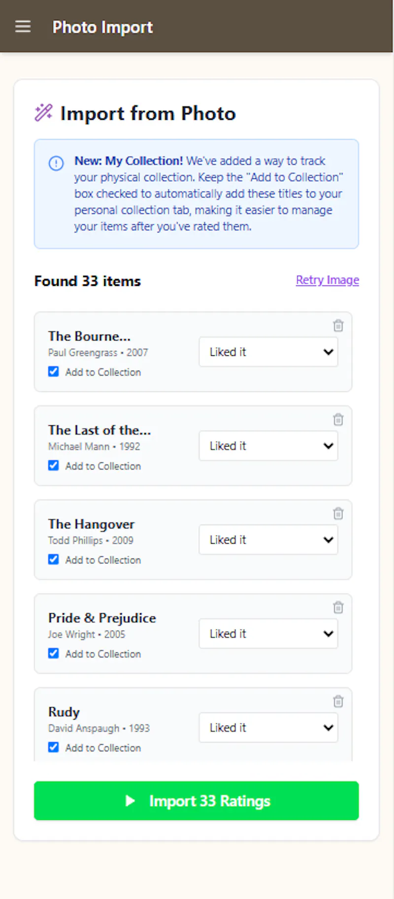 decisio Photo Import screenshot 5
