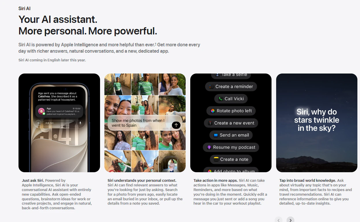 Apple Intelligence and Siri screenshot 5