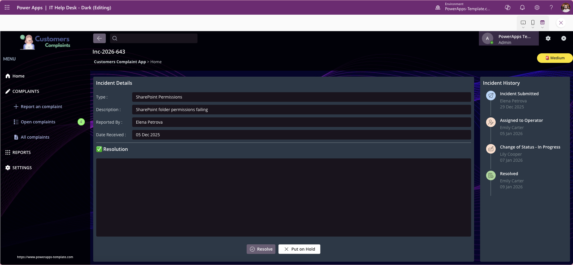 Power Apps templates gallery image