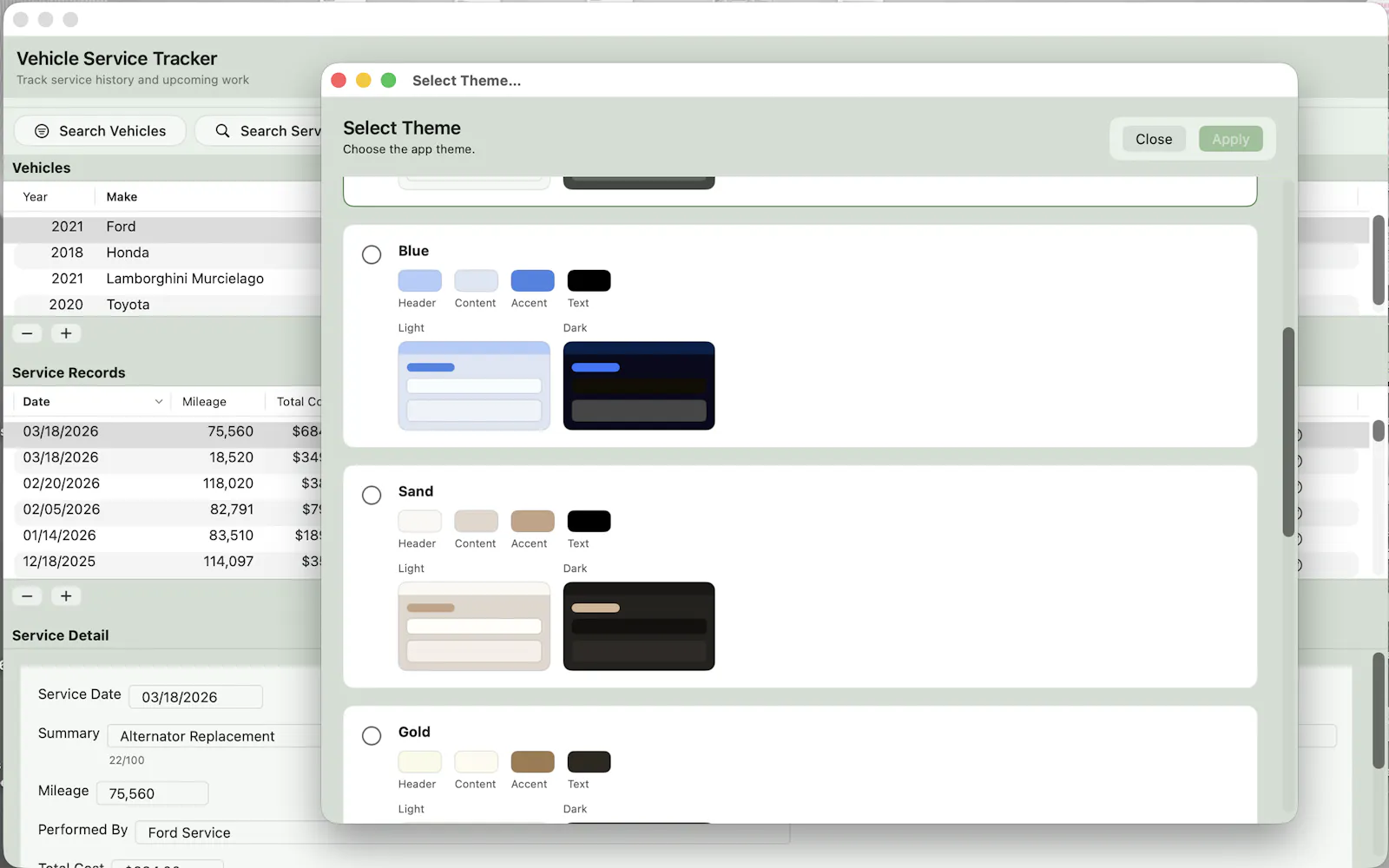 Vehicle Service Tracker screenshot 6