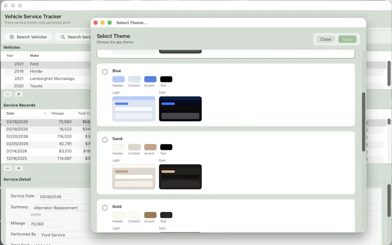 Vehicle Service Tracker screenshot 6