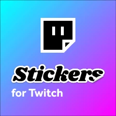 Stickers for Twitch