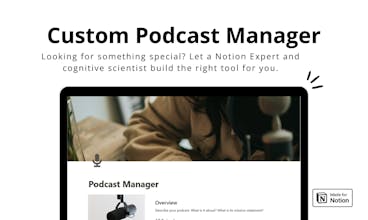 Notion Podcast Manager gallery image