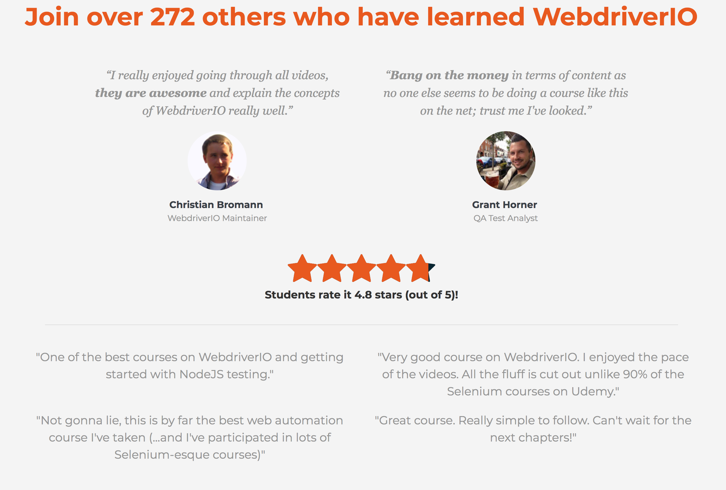 Learn WebdriverIO gallery image