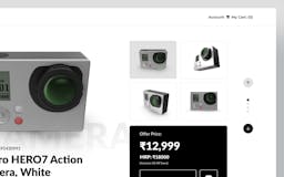 Web Design UI Kit  - Action Camera media 2