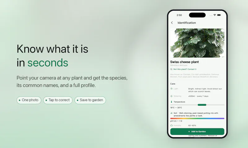 PlantSmith screenshot 2