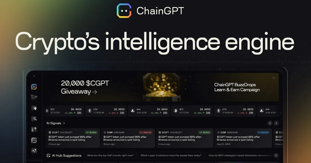 ChainGPT AI Hub