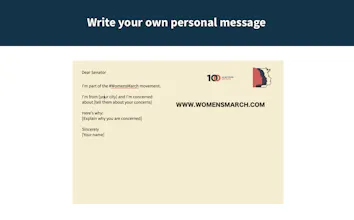 #WomensMarch Postcards gallery image