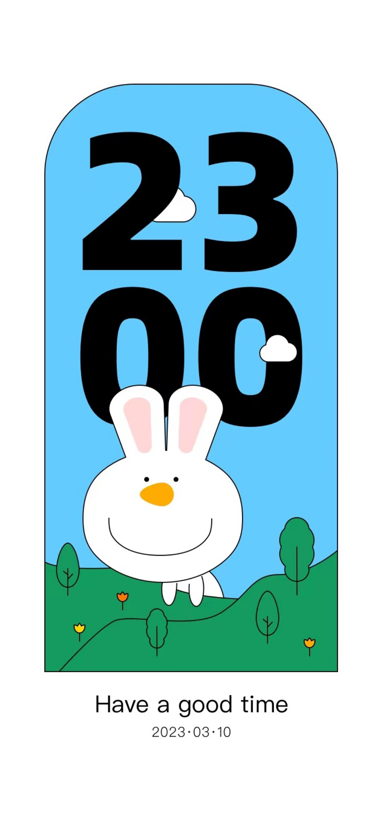 Bolsillo del reloj: widget de espera media 3
