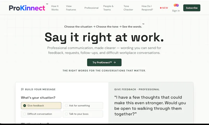 ProKinnect  screenshot 1