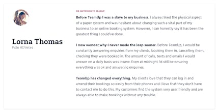 TeamUp gallery image