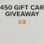 $450 Gift Card Giveaway: US, Canada