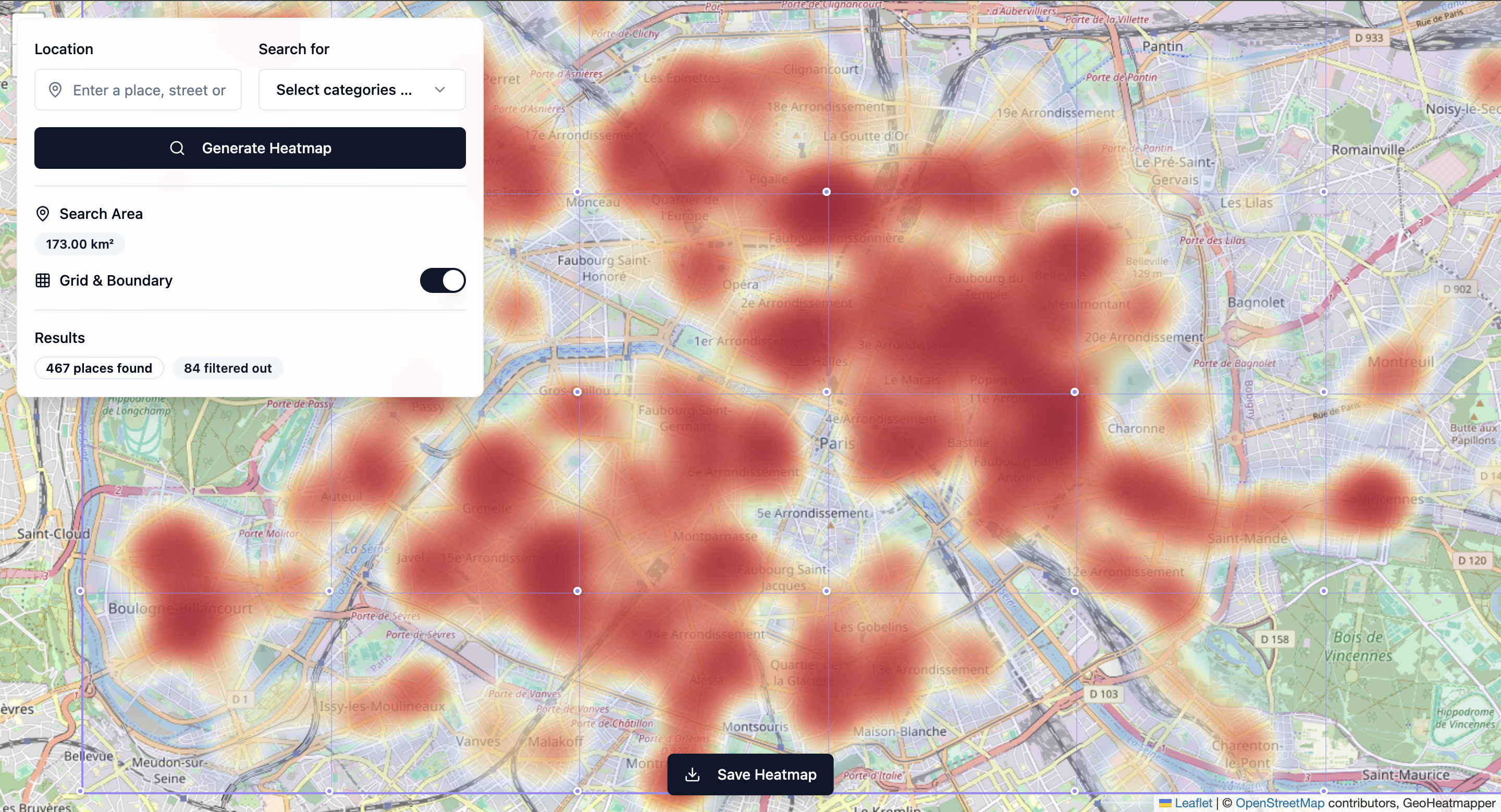 GeoHeatMapper gallery image
