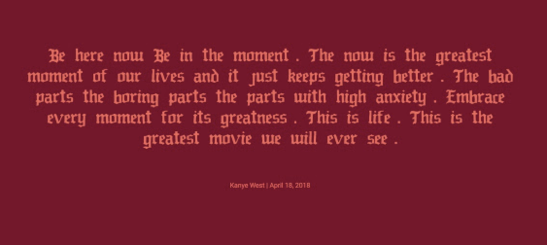 Wisdom from Kanye gallery image
