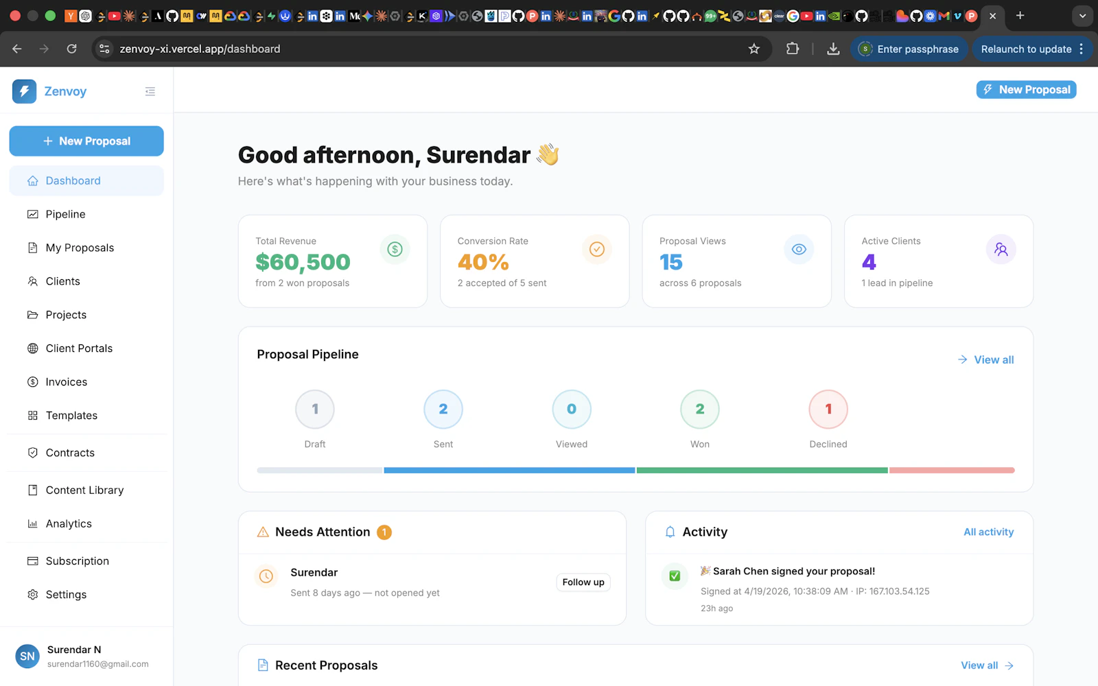 Zenvoy screenshot 3