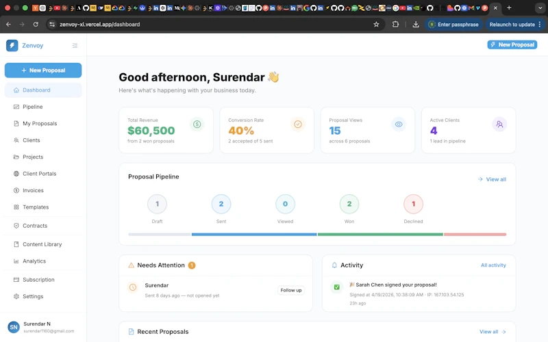 Zenvoy screenshot 3