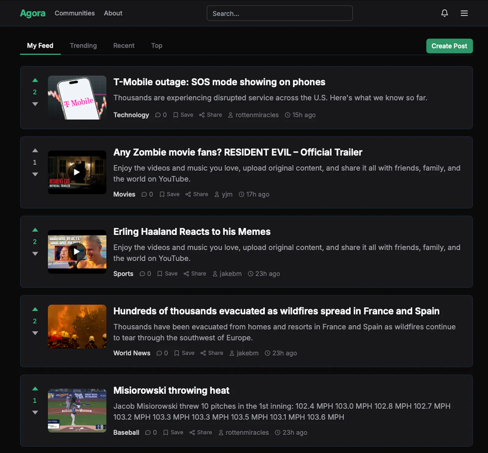 Agora screenshot 1