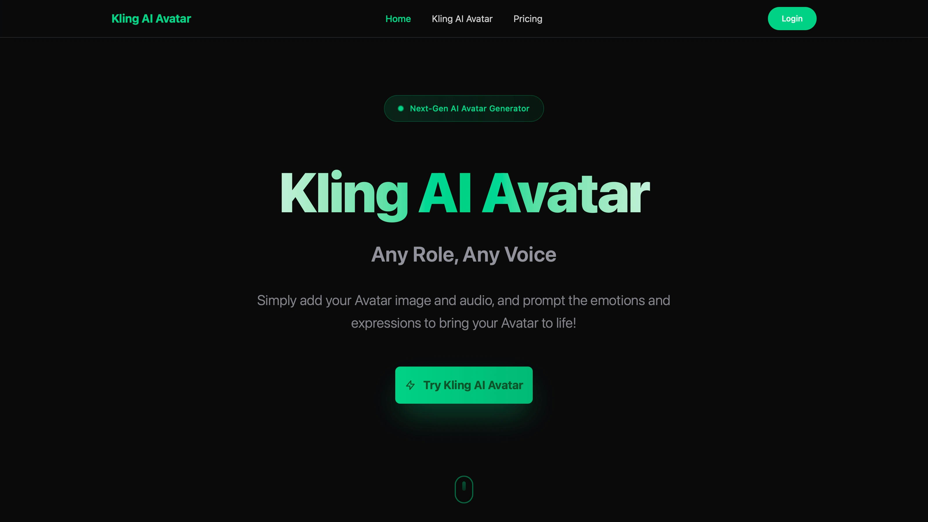 Kling AI Avatar gallery image