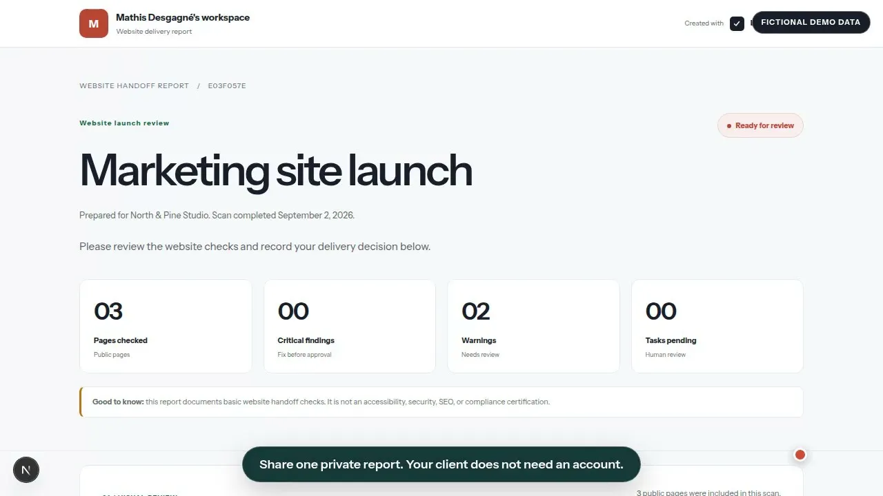 LaunchSignoff gallery image