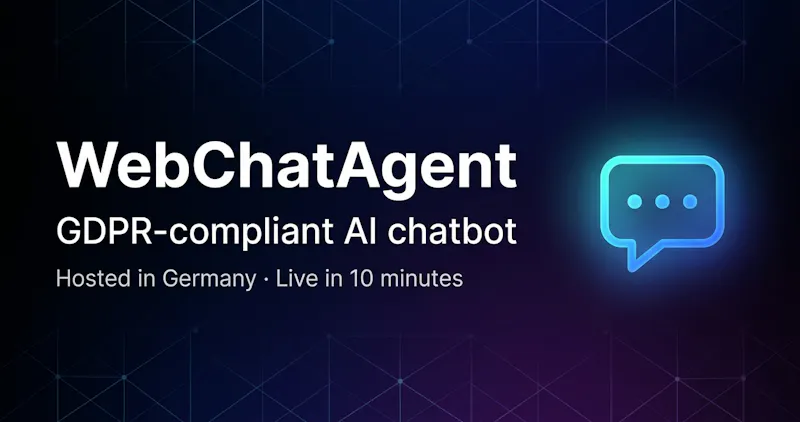 WebChatAgent screenshot 2