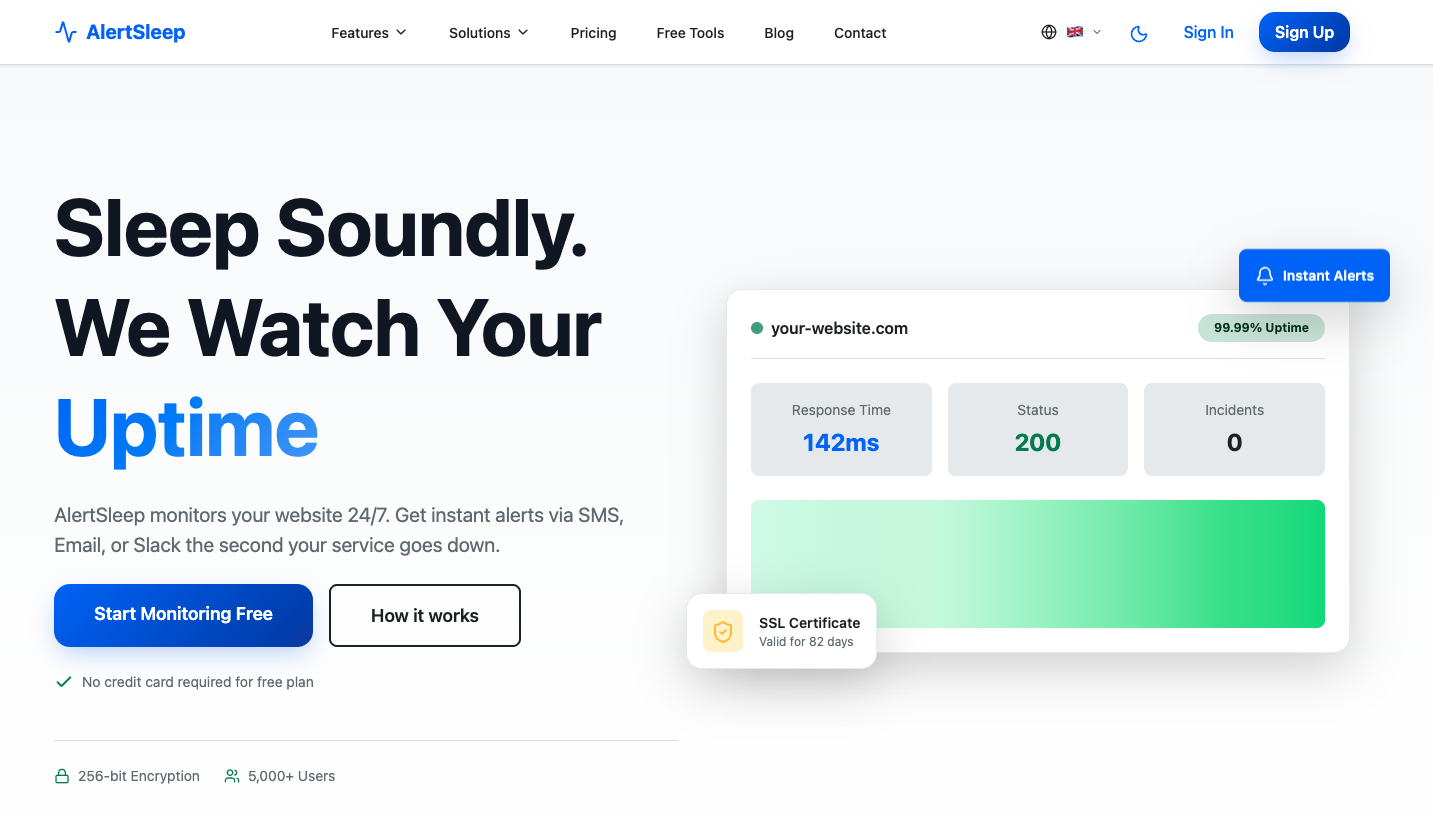 AlertSleep gallery image