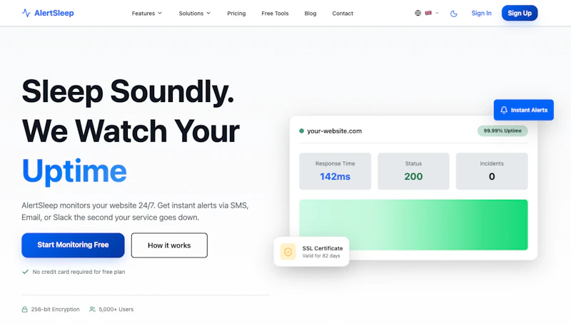 AlertSleep screenshot 1
