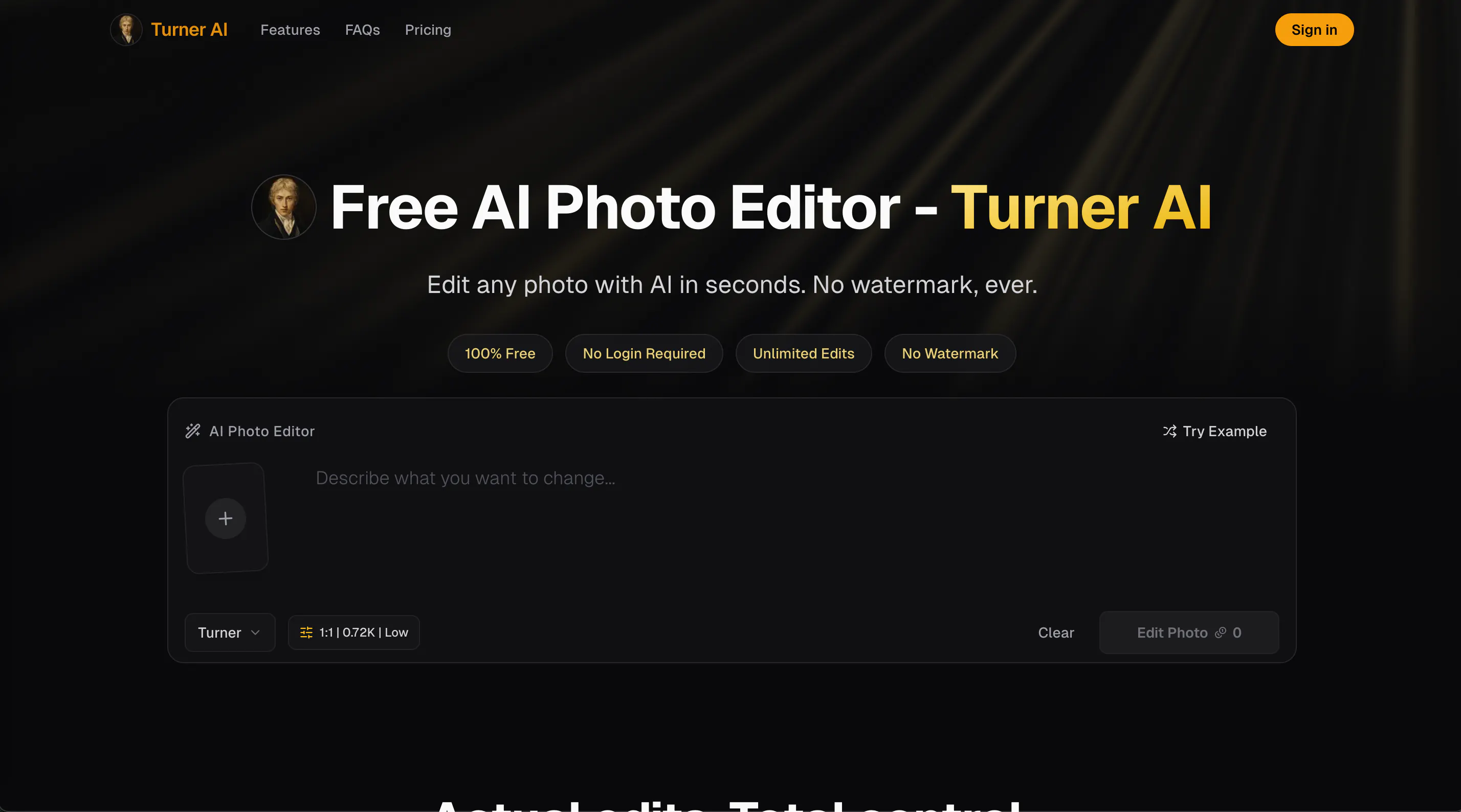 Turner AI gallery image