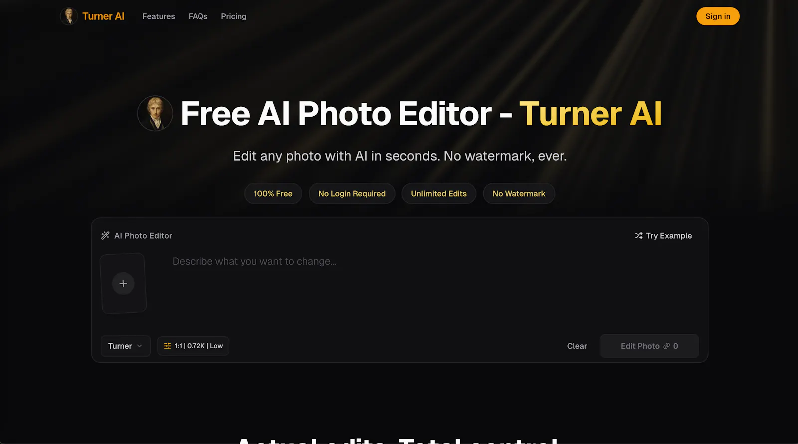 Turner AI screenshot 1