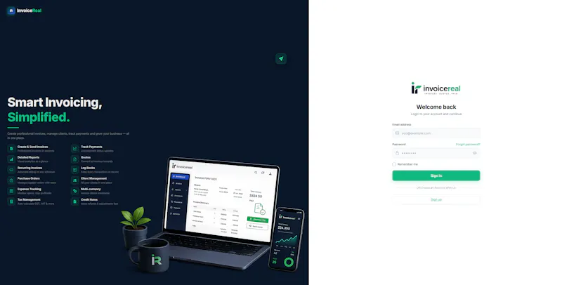 InvoiceReal screenshot 3