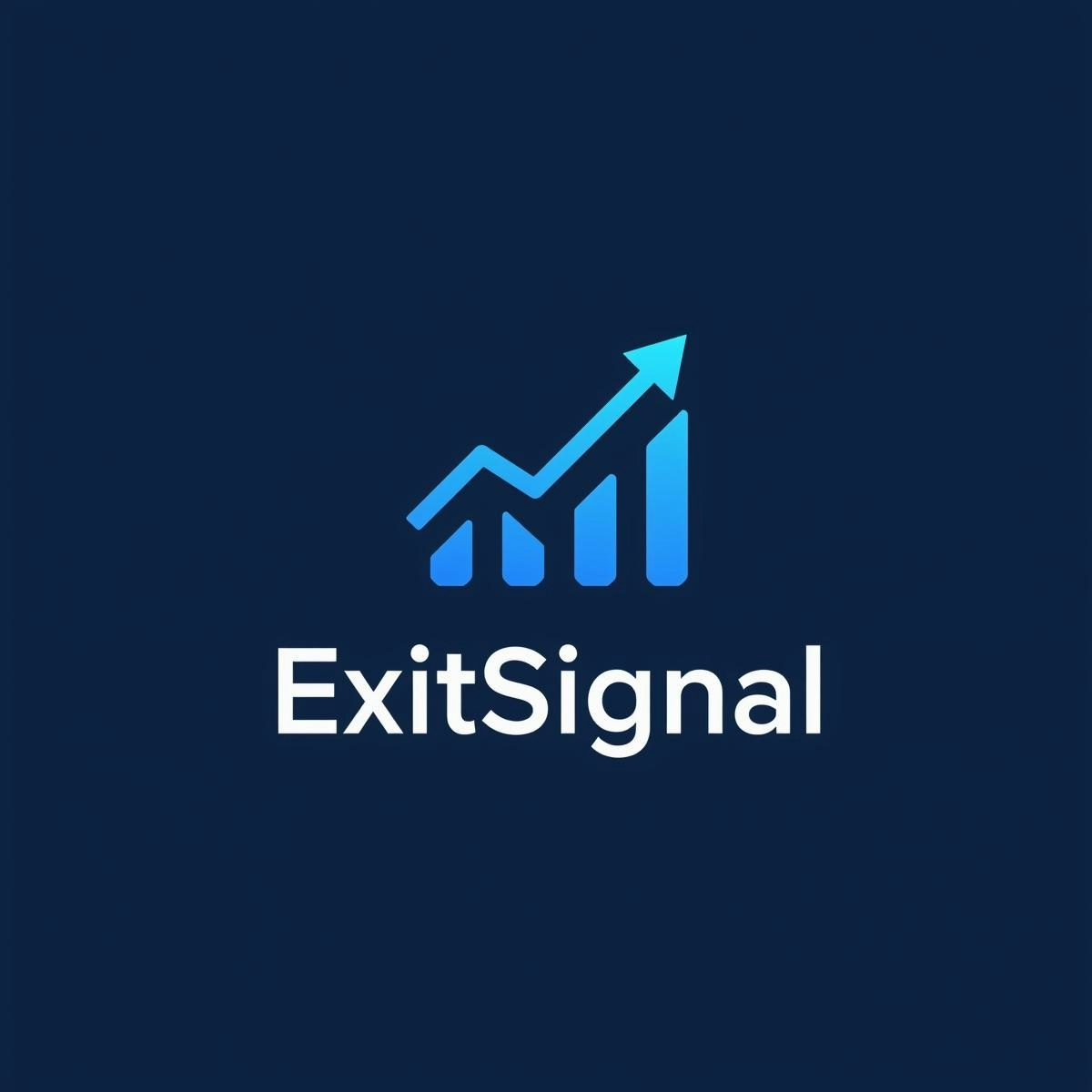 ExitSignal - Product Hunt launch logo and brand identity