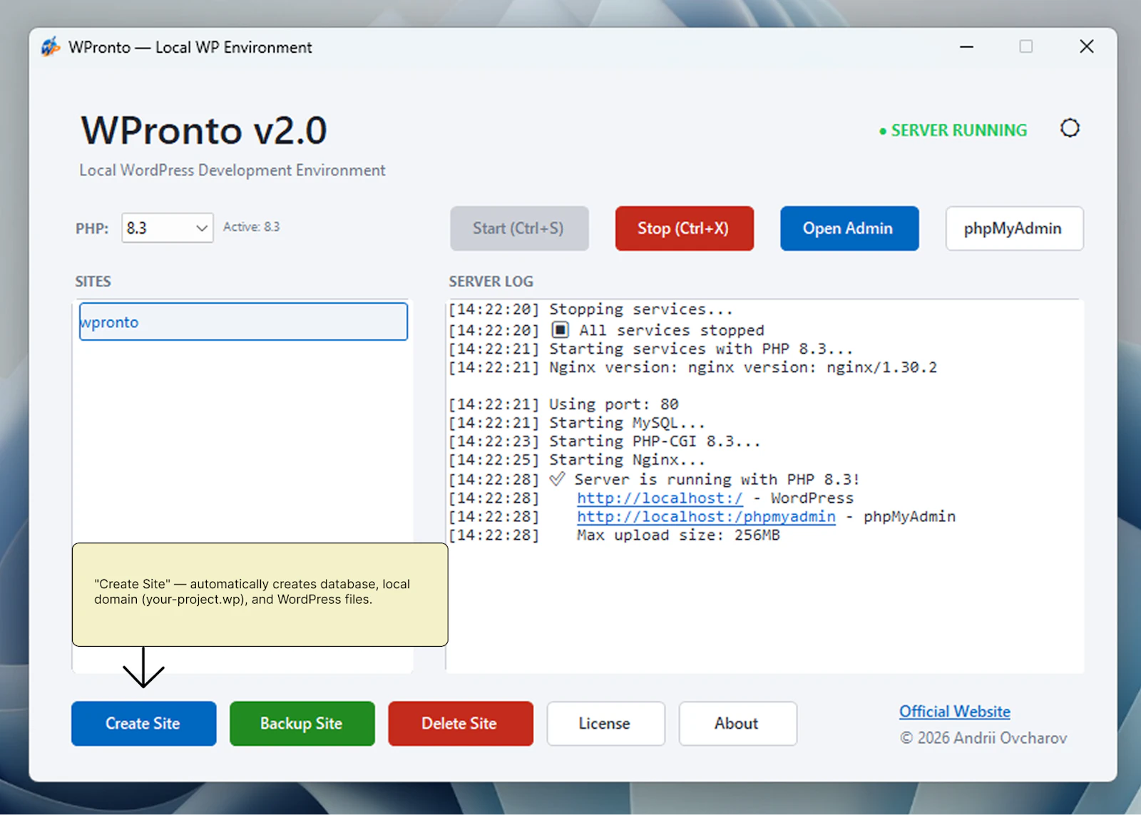 WPronto screenshot 3