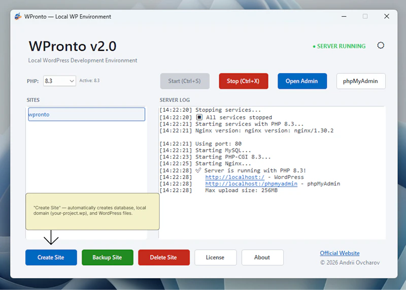 WPronto screenshot 3