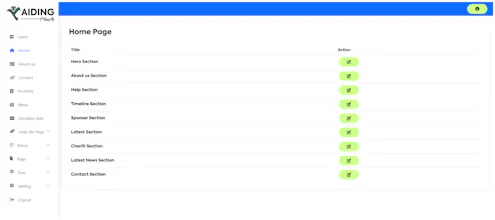 Hearts: React admin Dashboard Template gallery image