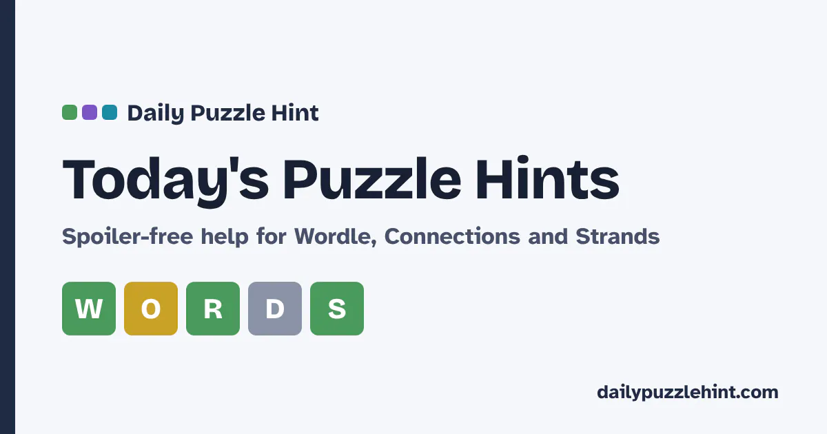 Daily Puzzle Hint gallery image