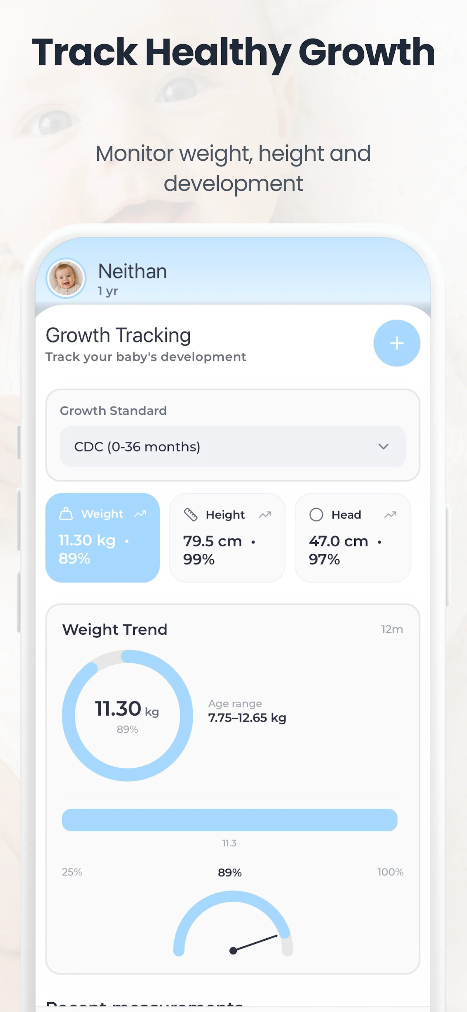 Baby Tracker - Soriva screenshot 2