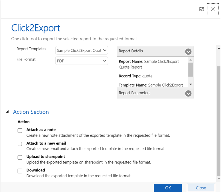 Click2export media 2