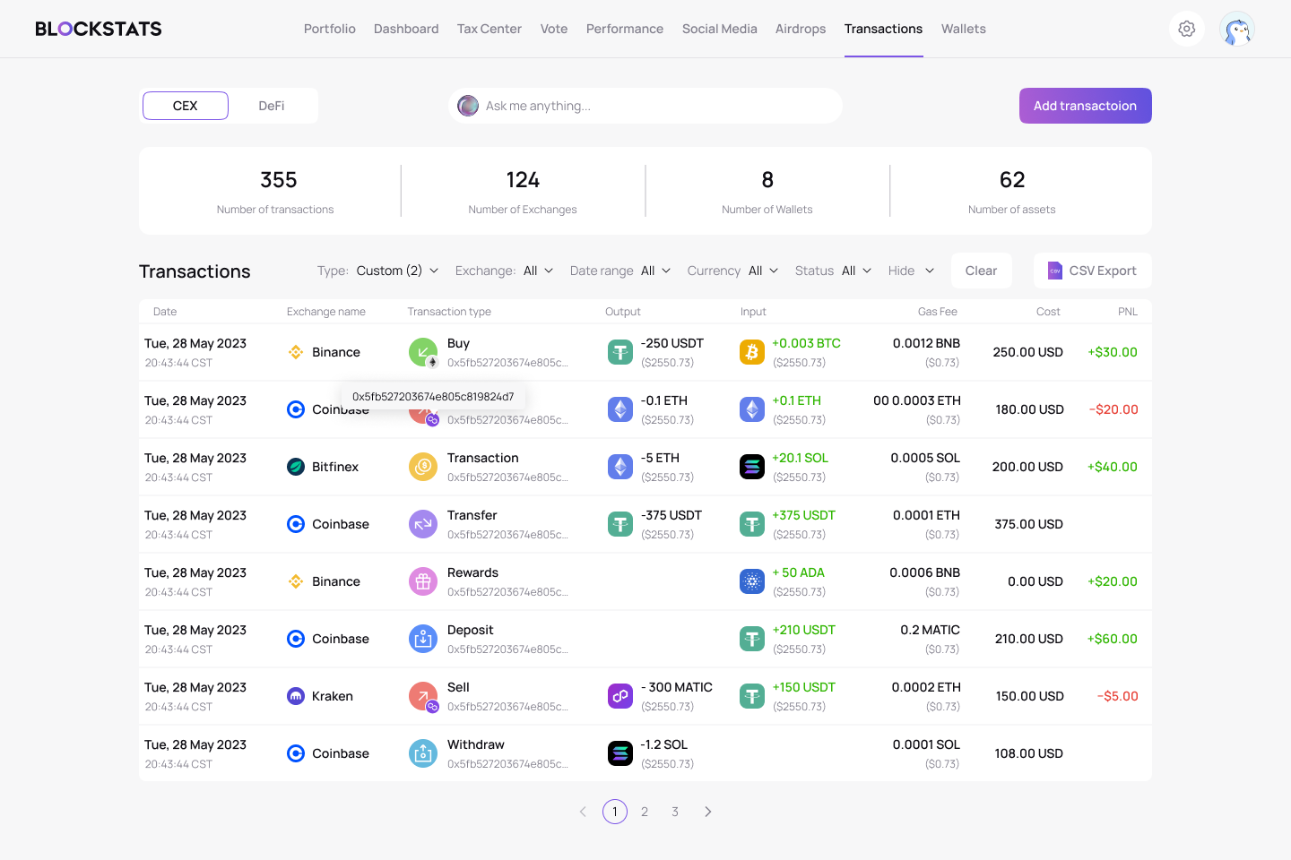 Blockstats gallery image